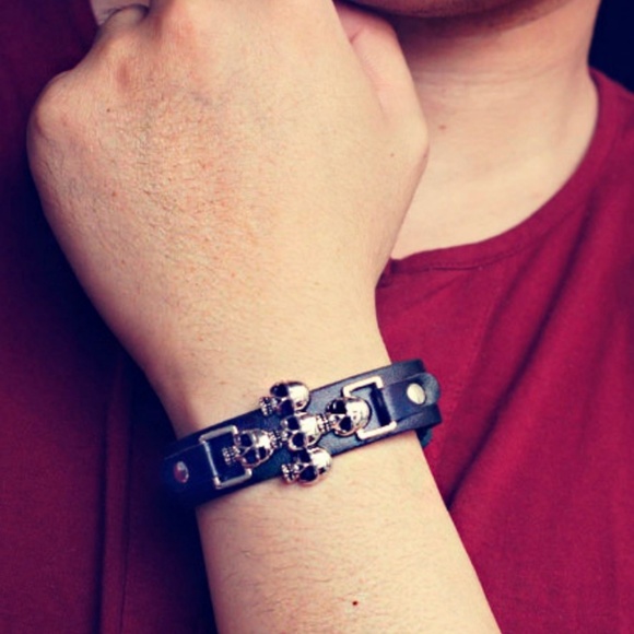 Skull Man Bracelet - Overkill Black - Picture 3 of 5